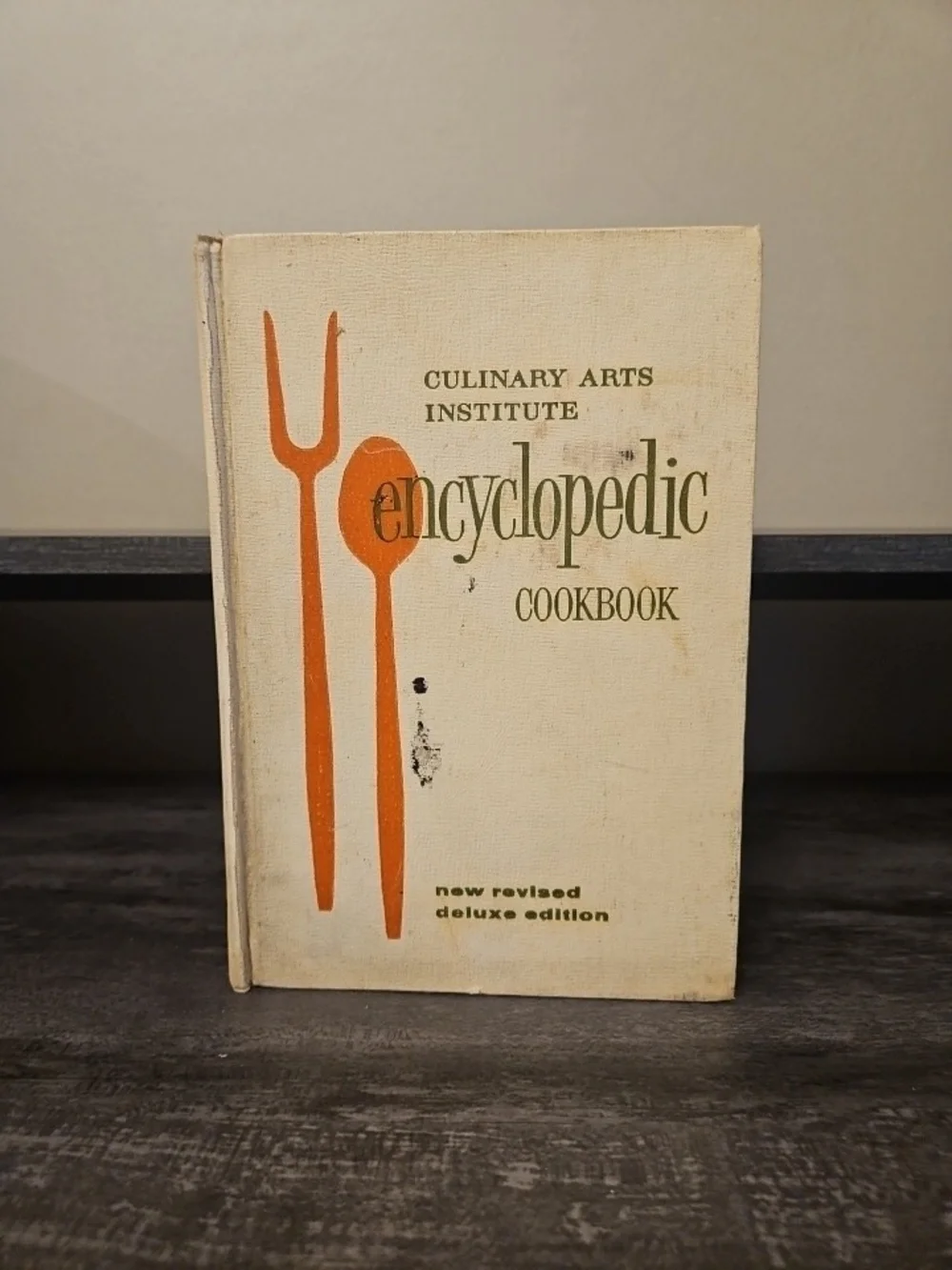 Vintage 1967 Culinary Arts Institute Encyclopedic Cookbook HC Deluxe Ed